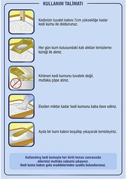 Doğal Kokusuz Kedi Kumu 5 Litre indirimleri
