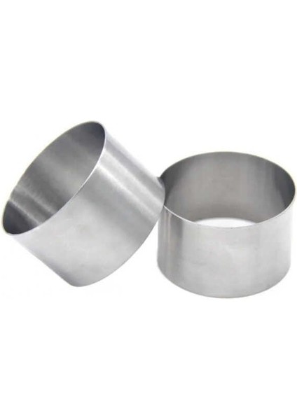 Parfe Pasta Çemberi Yuvarlak-H7 Çap8 cm