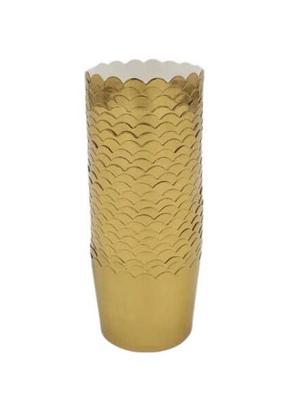 Muffin Kağıdı GOLD 25li Muffin Kalıbı 25li (ÇAP7H4 CM)