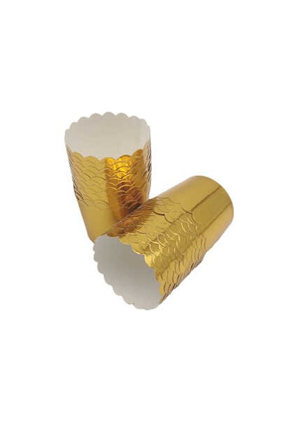 Muffin Kağıdı GOLD 25li Muffin Kalıbı 25li (ÇAP7H4 CM)