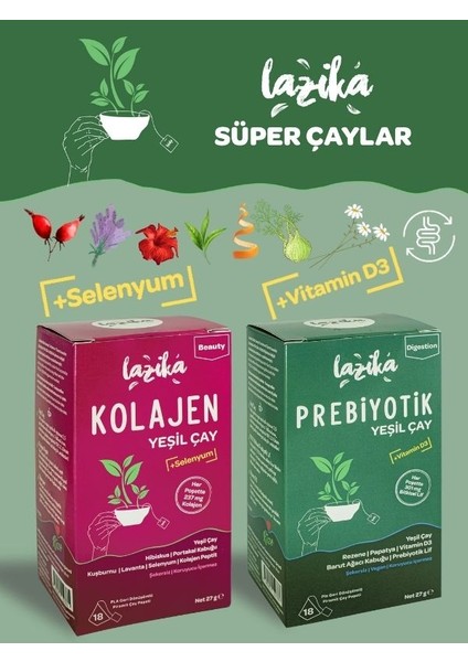 Süper Yeşil Çay Seti
