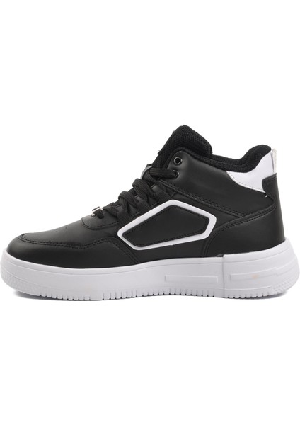 Nefertiti Siyah-Beyaz Unisex Hi Sneaker modelleri