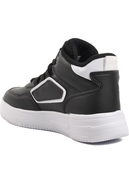 Nefertiti Siyah-Beyaz Unisex Hi Sneaker fırsatları