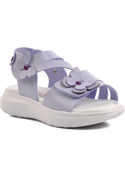Şng 8000-P Lila Kız Çocuk Sandalet