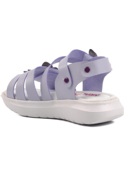 Şng 8000-P Lila Kız Çocuk Sandalet