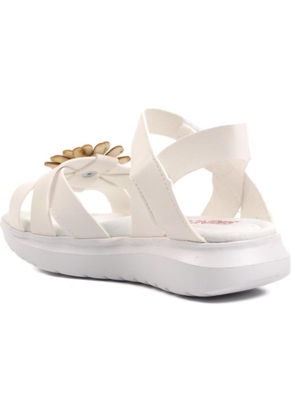 Şng 8010-P Beyaz Kız Çocuk Sandalet fırsatları