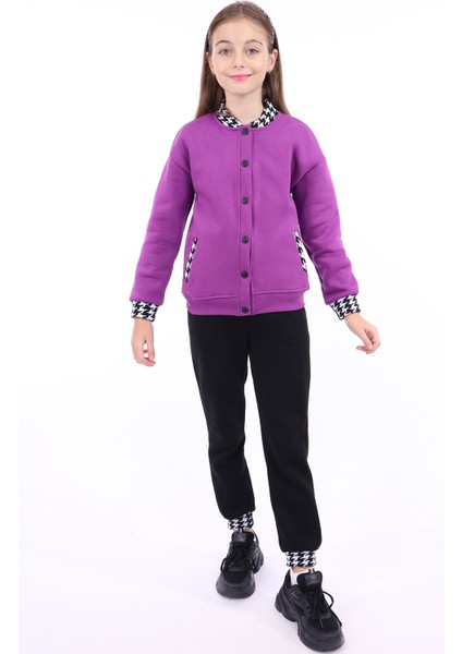 Toontoy Kız Çocuk Kolej Eşofman Takım