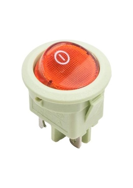 RS601 Yaylı 3-Pin On-Off Anahtar - Yeşil