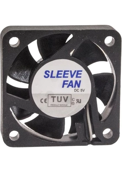 40X40X10MM 5V 0.2A Fan 2 Kablolu