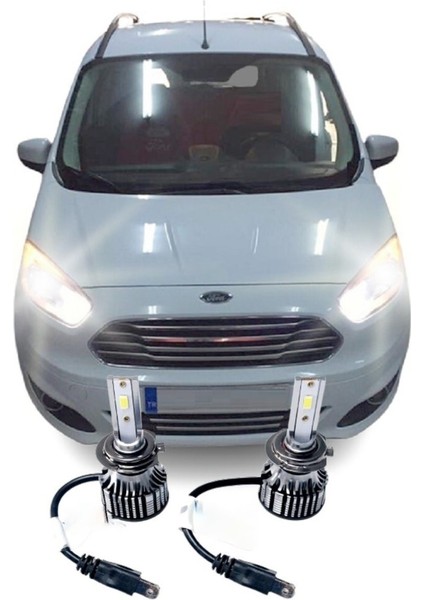 Eraks Car Accesories Ford Tourneo Courıer LED Kısa Far Ampulü  LED H7 Plus