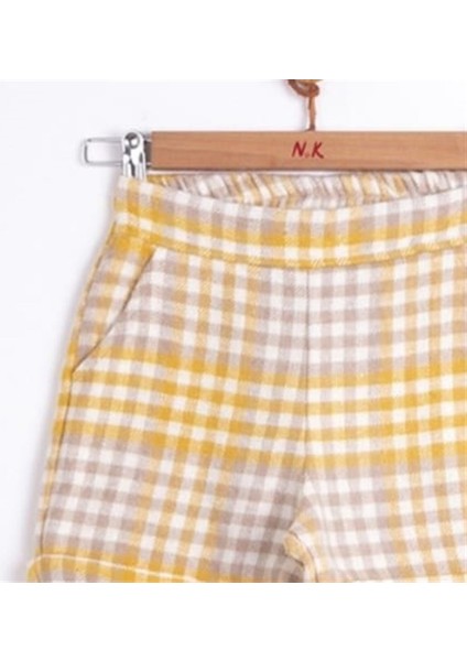 Kız Çocuk Kışlık Ekose Şort fırsatları