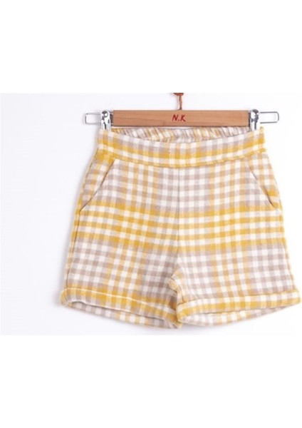 Kız Çocuk Kışlık Ekose Şort indirimleri