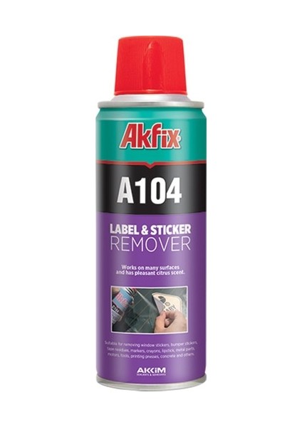 A104 Etiket Sökücü Sprey 200ML 3 Adet
