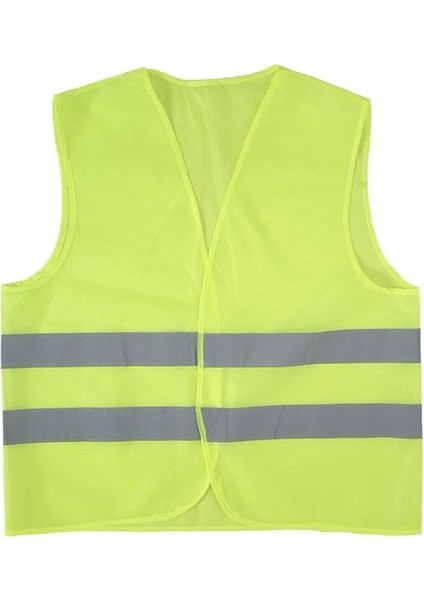 Reflektörlü Işçi Tipi Ikaz Yeleği (Neon Sarı) 12 Adet fiyatları