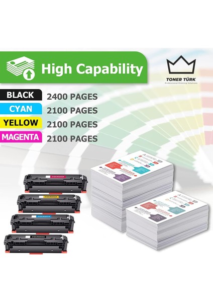 Canon CRG-055H Muadil Toner Mavi - Çipsiz/ LBP-662CDW / LBP-664CX / MF-741CDW / MF-742CDW / MF-743CDW / MF-744CD / MF-745CDW / MF-746CX