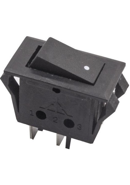 T85 Tekli Dar 2-Pin On/off Anahtar - Siyah