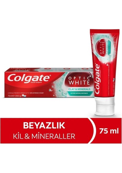 Optik Beyaz Clay Minerals Macun 75 ml