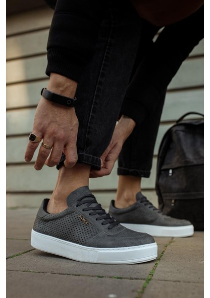 Gri Deri Erkek Günlük Spor Ayakkabı fiyatları