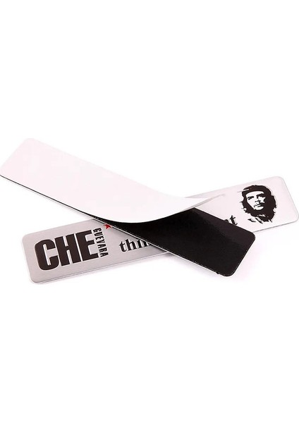 Che Guevara Çubuk Metal Sticker Etiket