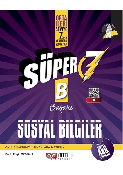 7. Sınıf Yeni Nesil Süper Sosyal Bilgiler Soru Bankası