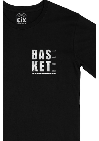 Basketball American Sport Cep Tasarım Baskılı Siyah Tişört fiyatları