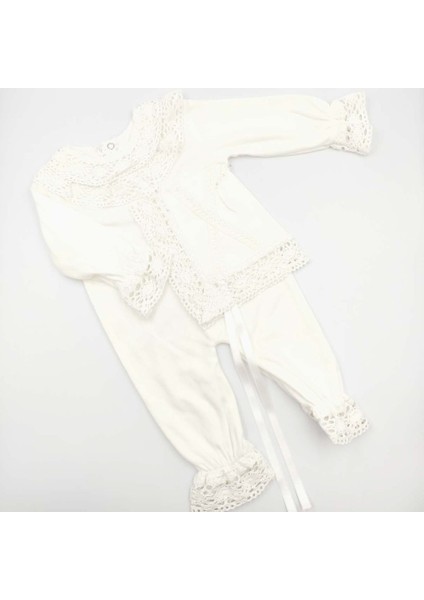 Laura Şapkalı Krem Mevlüt Kız Bebek Tulumu Cotton fiyatları