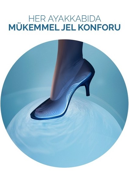 Gel Activ Tabanlık - Düz Ayakkabılar İçin