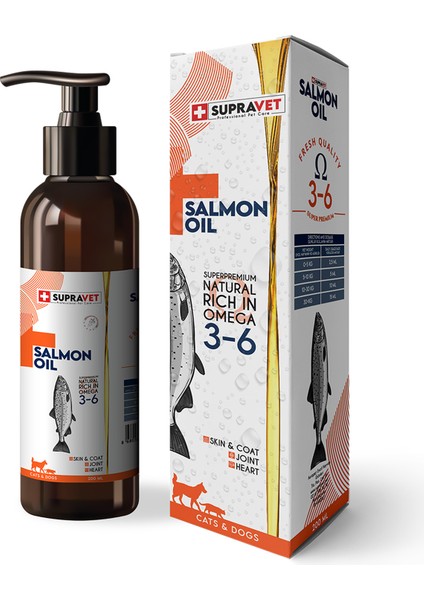 Köpekler Için Norveç Somon Yağı 200 ml