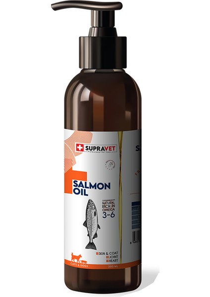 Köpekler Için Norveç Somon Yağı 200 ml