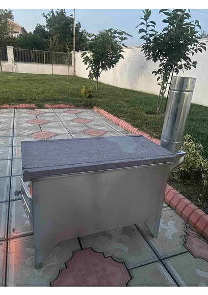 Taş Mangal Düz Ayak 35 x 55 cm