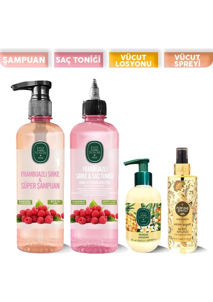 Frambuazlı Set, Hawaii Losyon ve Vücut Spreyi