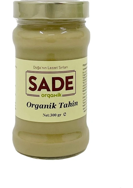 Sade Organik Tahin 300 gr