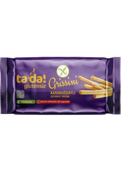 Glutensiz Karabuğdaylı Grissini 75 gr