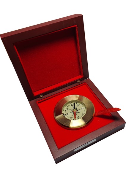 Ahşap Kutulu Pusula