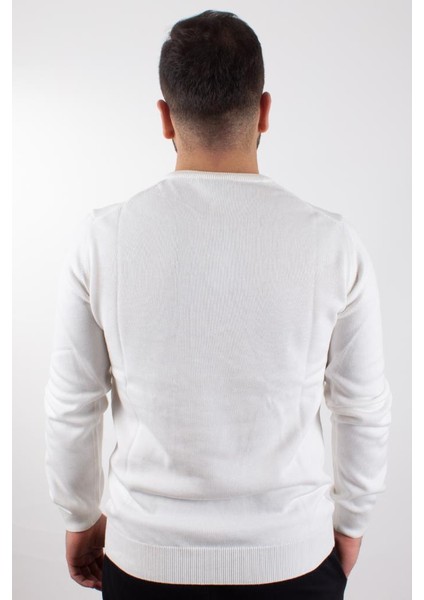 3621 Ekru Bisiklet Yaka Erkek Kazak fırsatları