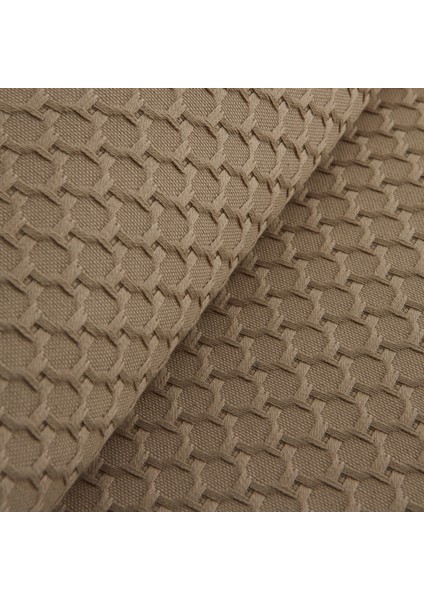 Lorena Çift Kişilik Bambu Jakkar Pike 200x230 cm Bej
