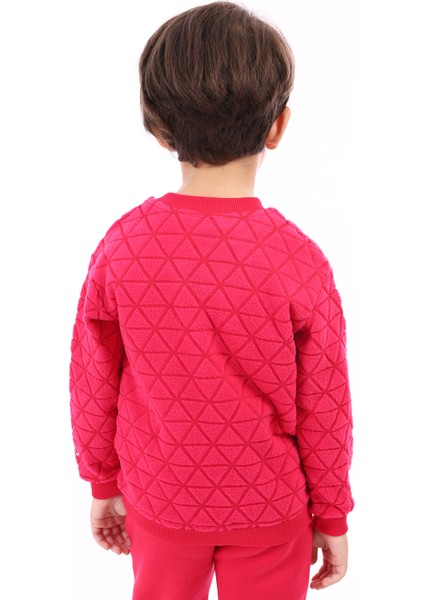 Toontoy Unisex Çocuk Nakışlı Sweatshirt