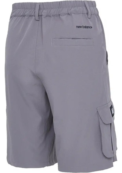 New Balance Nb Man Lifestyle Shorts Grey Erkek Şort MNS1322-AG