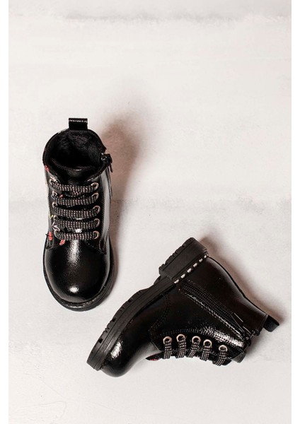 Kız Çocuk Botu Elsa Baskılı Siyah fırsatları