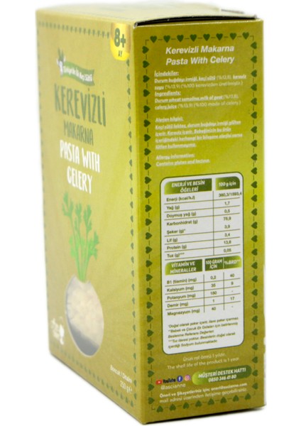 Kerevizli Keçi Sütlü Makarna (Boncuk)- 8+Ay fiyatları