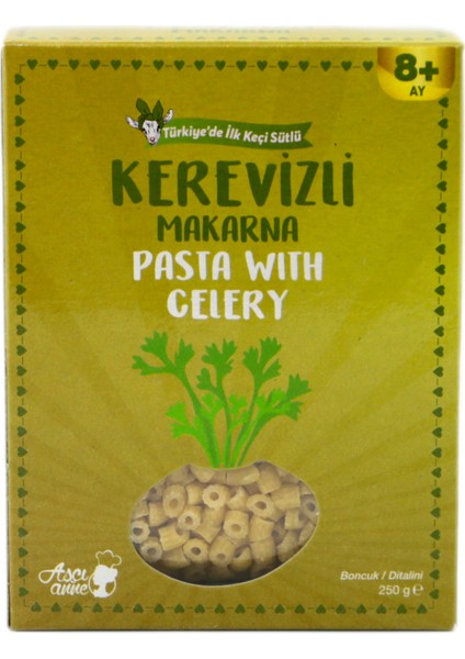 Kerevizli Keçi Sütlü Makarna (Boncuk)- 8+Ay