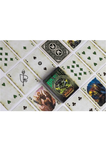 World Of Warcraft Burning Crusade Oyun Kağıdı Kartı Kartları Destesi Koleksiyonluk Yeşil fiyatları