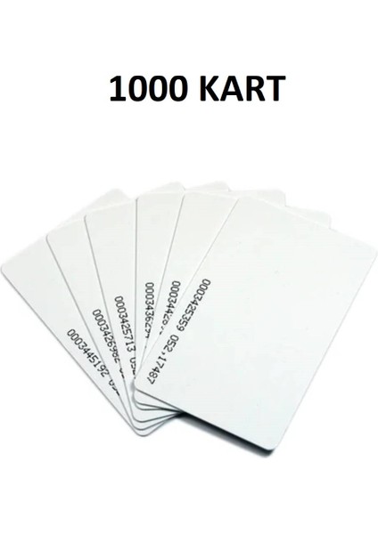 x 1000 Adet 125 Khz Pro x imity Kart Göster Geç Akıllı Manyetik Kart