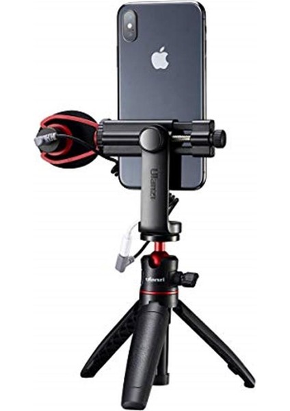 St-17 Dönen Telefon Tripod ve Masa Standı, Siyah