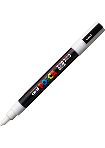 Pc-3m Su Bazlı Poster Markörü, Beyaz fiyatları