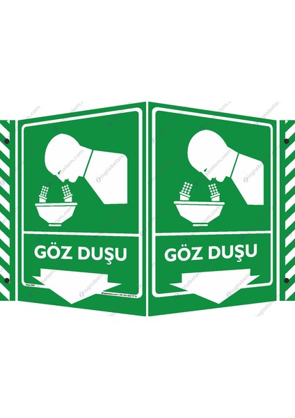 25x35cm/Dekota/ Göz Duşu Aşağı Ok