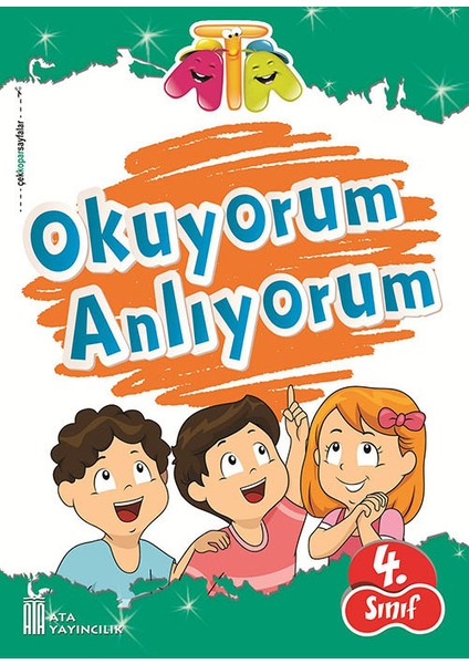 Ata Yayıncılık  4. Sınıf Okuyorum Anlıyorum + Doğada Matematik