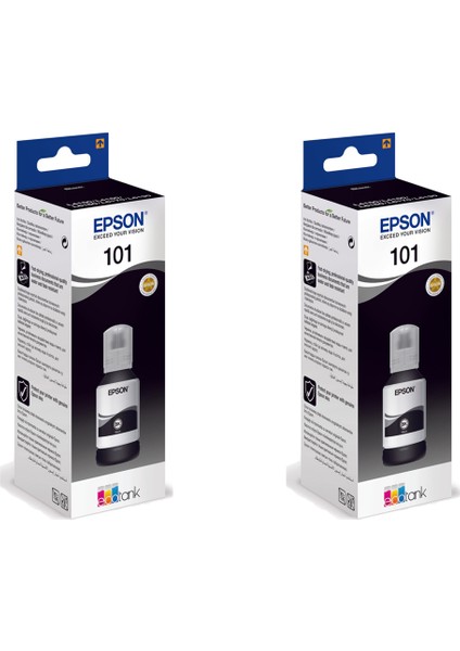 101 Ecotank L6290 Orijinal Ikili Siyah Mürekkep