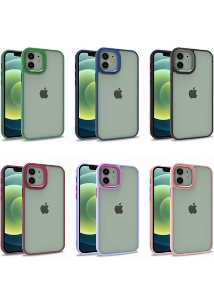 Apple iPhone 11 Case Kılıf Case, Kamera Lens Korumalı Elektroplatin Kaplama Sert Pc Koruyucu Colourful Platinum Serisi