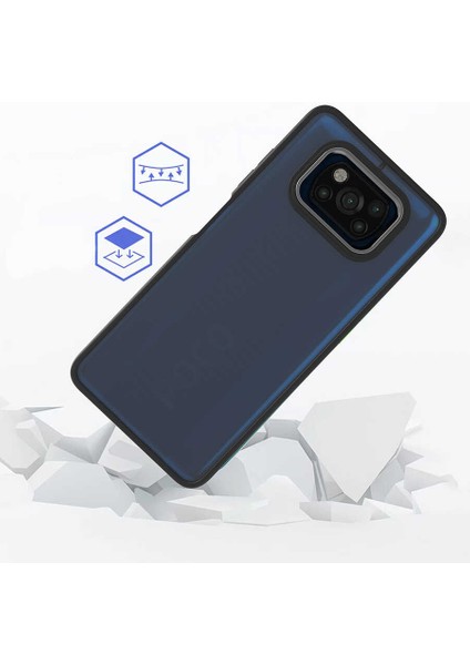 Xiaomi Poco X3 Kılıf Case, Kamera Lens Korumalı Elektroplatin Kaplama Sert Pc Koruyucu Colourful Platinum Serisi modelleri
